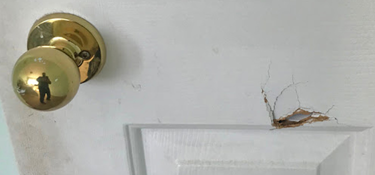 interior door hole repair Delray Beach