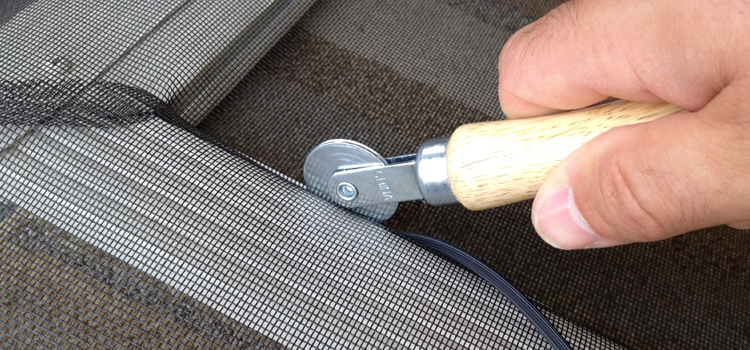 metal screen door repair in Delray Beach